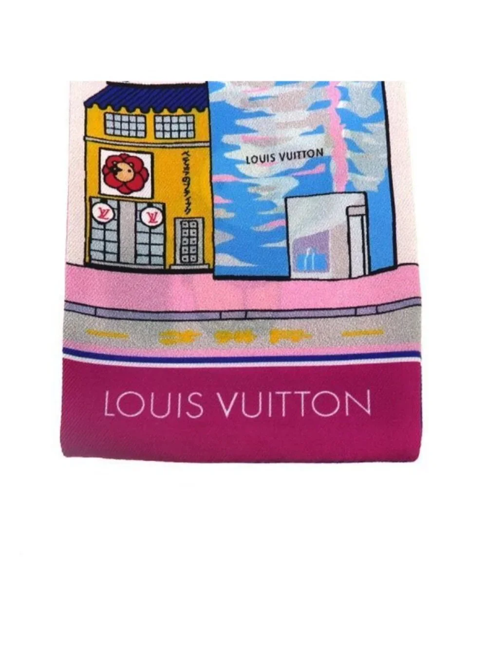 Louis Vuitton Bandeau Vivienne Tokyo Scarf